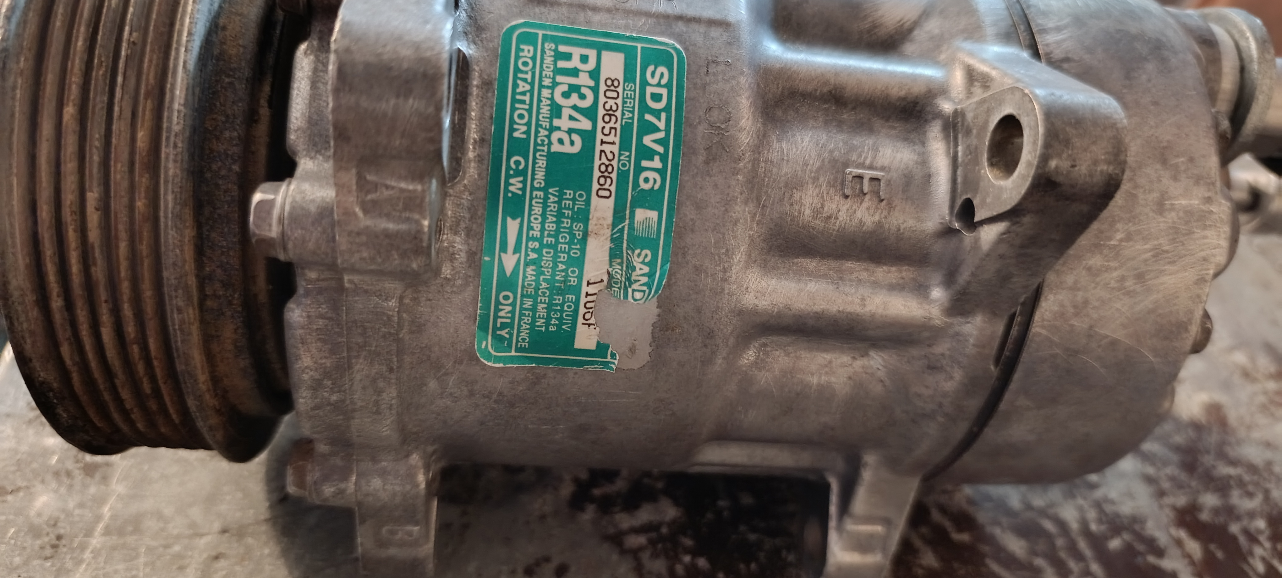 کمپرسور کولر زانتیا ساندن فرانسوی 7 پیستونه